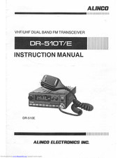 Alinco DR-510E Instruction Manual
