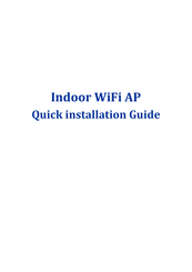 Telrad 2D1VWIFIAP Quick Installation Manual