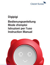 Credit Suisse Digipigi Instruction Manual