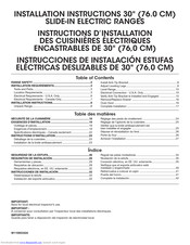 Whirlpool WEE750H0H Installation Instructions Manual