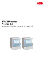ABB SPA 670 Series Communication Protocol Manual