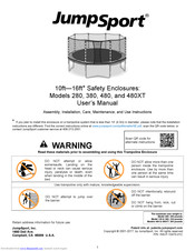 JumpSport 380 User Manual