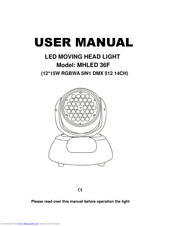 Mslighting MHLED 36F User Manual