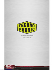 RetroSound Techno Phonic User Manual