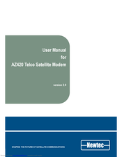Newtec AZ420 User Manual