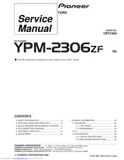 Pioneer YPM-2306ZF Service Manual