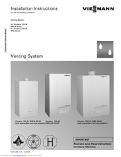 Viessmann Vitodens 100-W WB1A-24 Installation Instructions Manual