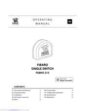 FIBARO FGBHS-213 Operating Manual