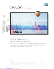 Ctouch Leddura 2Share series User Manual