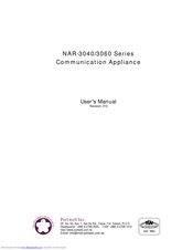 Portwell NAR-3040 Series User Manual