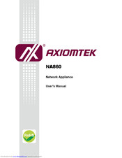 AXIOMTEK NA860 series User Manual