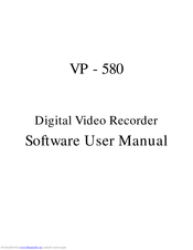 Vpon VP-580 Software User Manual