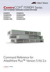 Centrecom FS980M/52 Command Reference Manual