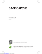 Gigabyte GA-SBCAP3350 User Manual