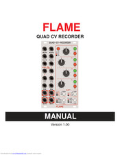 Flame QUAD CV RECORDER Manual