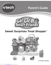 VTech Go! Go! Smart Friends Sweet Surprises Treat Shoppe Parent Manual & Instructions