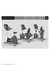 Matrix Fitness U3xe Manual