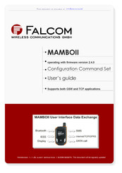 Falcom MAMBOII User Manual