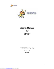 HONEYWLD SD-101 User Manual