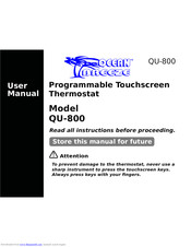 Ocean Breeze QU-800 User Manual