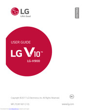 LG V10 H900 User Manual
