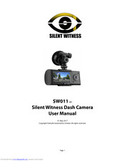 Silent Witness SW011 User Manual