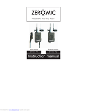 Zeromic STHD-F1 Instruction Manual