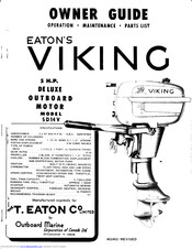 Eaton viking 5D14V Owner's Manual