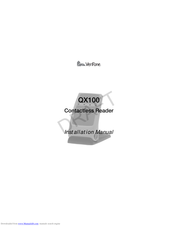 VeriFone QX100 Installation Manual