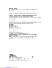 SoundTrack Audio DSP24 Value User Manual