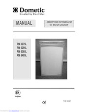Dometic RM6295L Manual