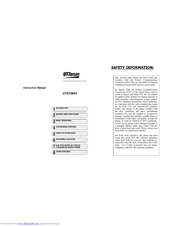 UTStarcom UTS708SY Instruction Manual