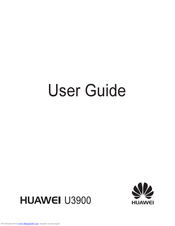 Huawei U3900 User Manual