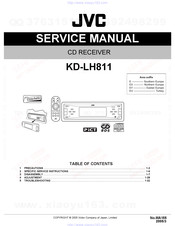 JVC KD-LH811 Service Manual