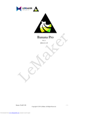 LeMaker Banana Pro Manual