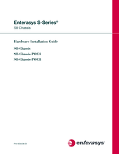 Enterasys S8-Chassis-POE8 Hardware Installation Manual