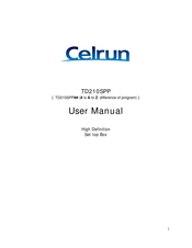Celrun TD210SPP series User Manual