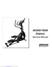 Dyaco XE330D-TE006 Service Manual