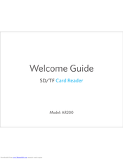 Anker AR200 Welcome Manual