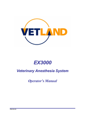 Vetland EX3000 Operator's Manual