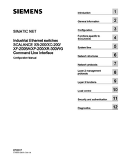 Siemens SCALANCE XC-200 Configuration Manual