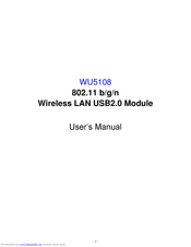 Prinics WU5108 User Manual