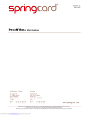 SpringCard PRNU11 User Manual