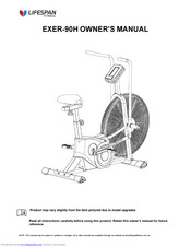 Lifespan Fitnes EXER-90H Owner's Manual