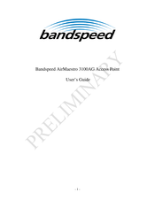Bandspeed AirMaestro 3100AG User Manual