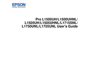 Epson Pro L1500UHNL User Manual