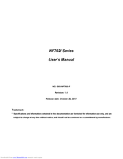 JETWAY NF792I Series User Manual