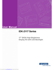 Advantech IDK-2117 Series User Manual
