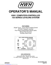 Hwh corporation 625S Series Manuals | ManualsLib