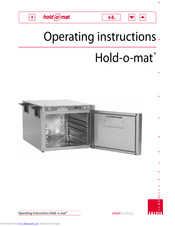 Salvis Hold-o-mat Operating Instructions Manual